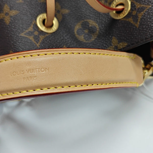 NÉONOÉ BB Monogram Coated Canvas Brown