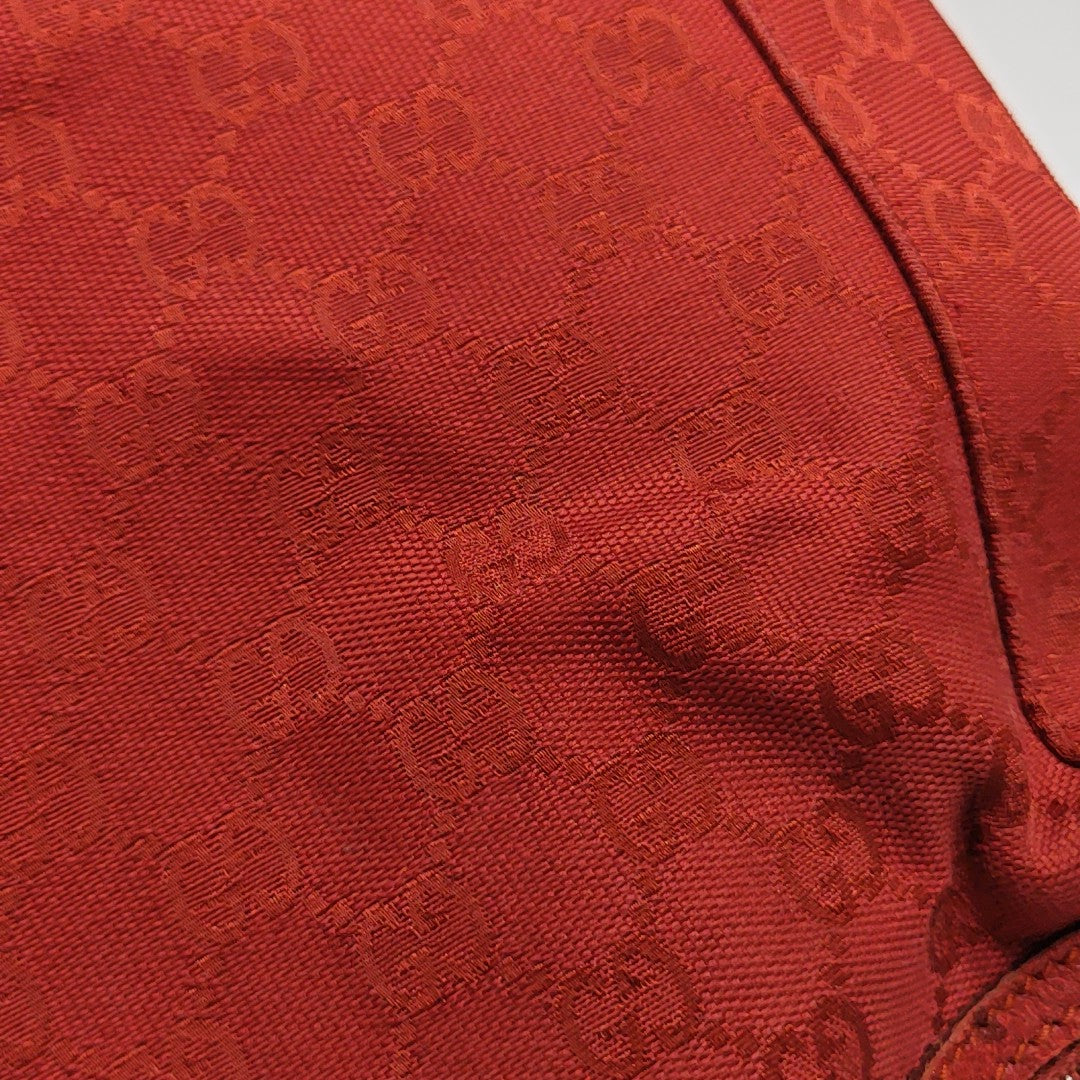 Monogram Canvas Top Handle Bag Red