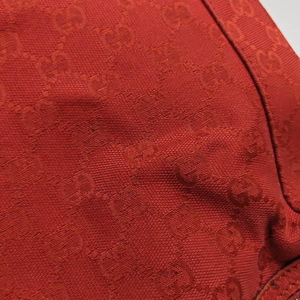 Monogram Canvas Top Handle Bag Red
