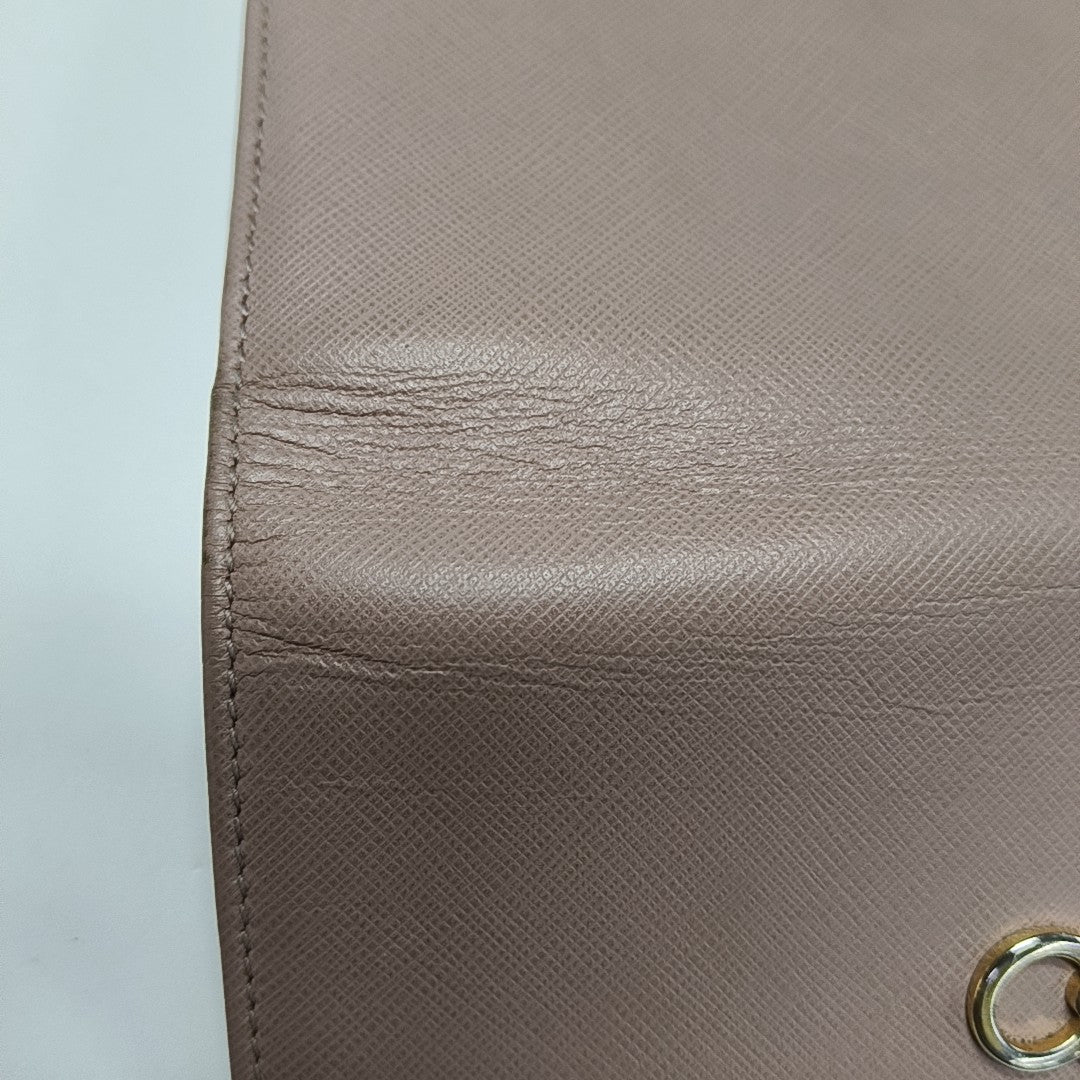 Calfskin Wallet Beige