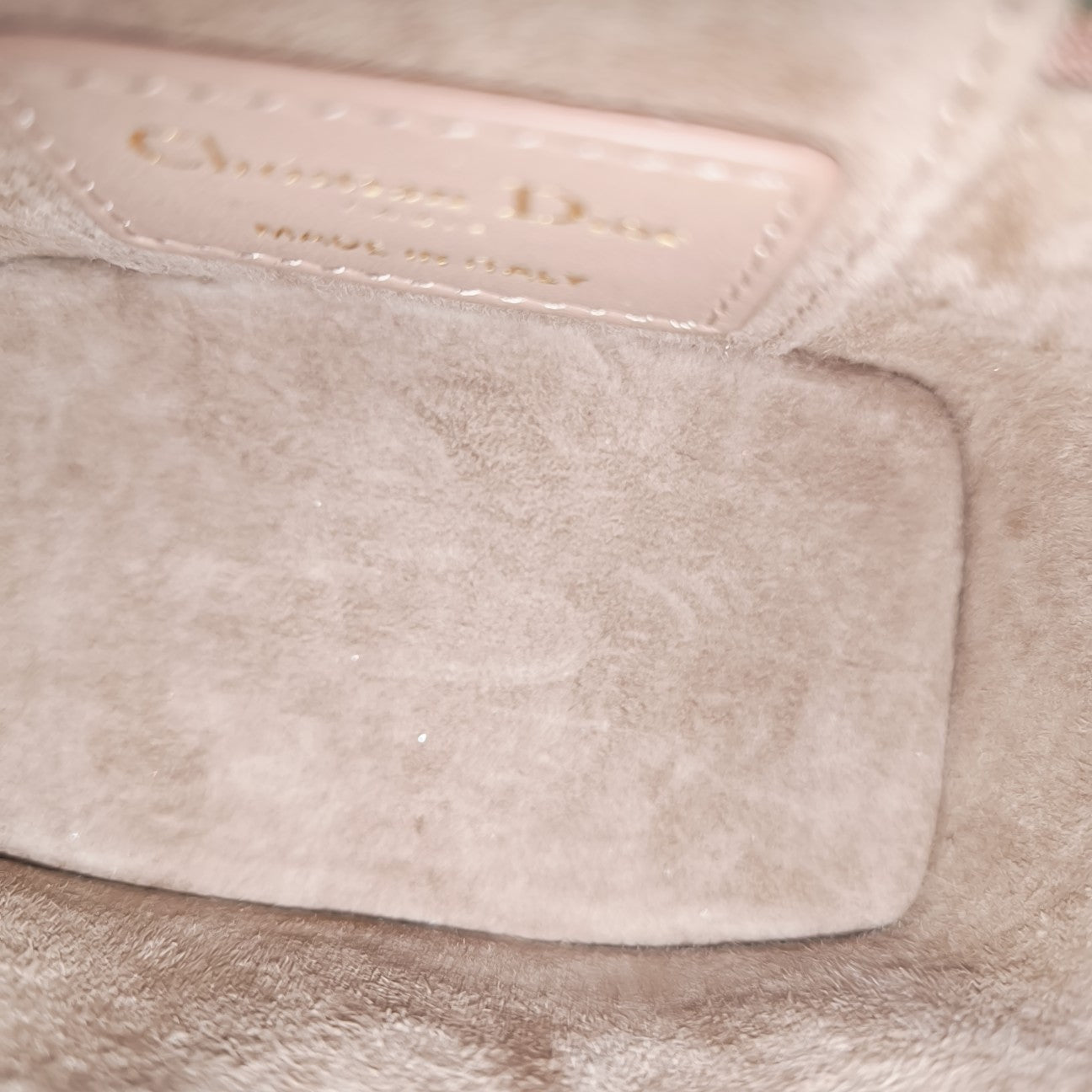 Lady Dior Super Mini Cannage Calfskin Pink