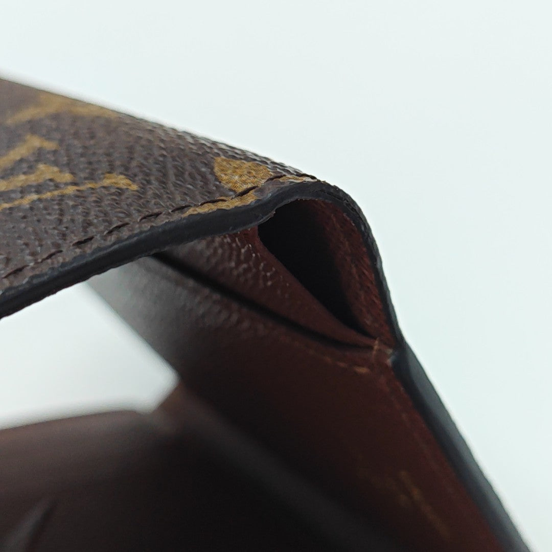 VICTORINE Monogram Coated Canvas Brown Wallet
