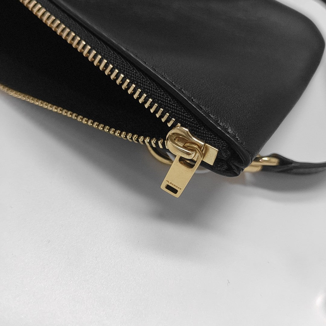 Lambskin Shoulder Bag Black