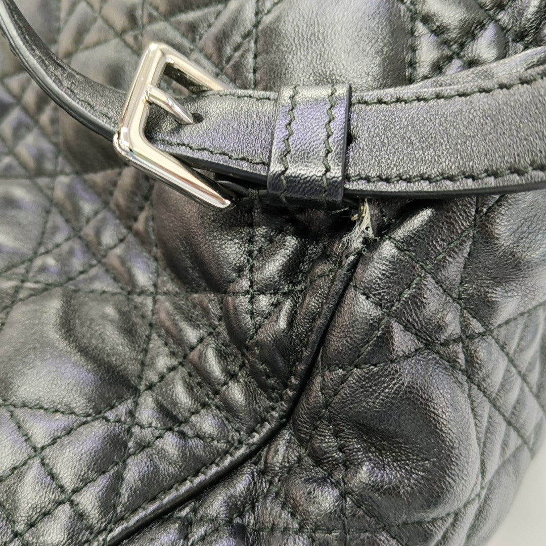 Stardust Cannage Lambskin Black