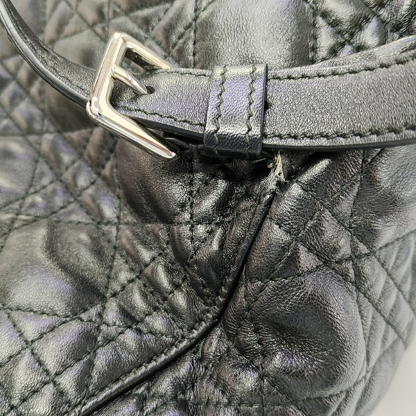 Stardust Cannage Lambskin Black