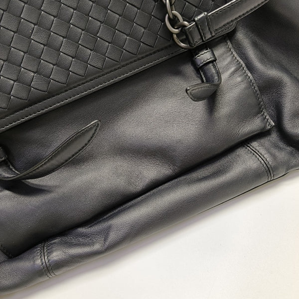 Lambskin Shoulder Bag Black