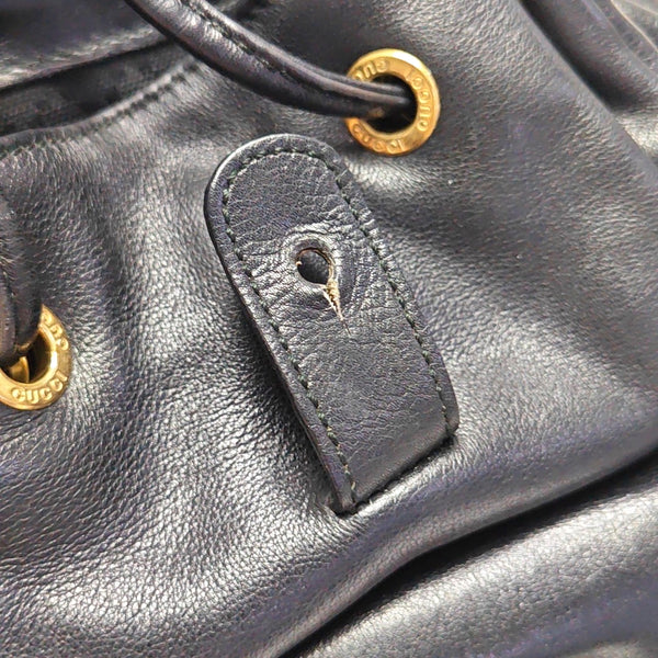 Authenticated pre-owned  Bamboo 1947 Calfskin Black - Backpack at Looply