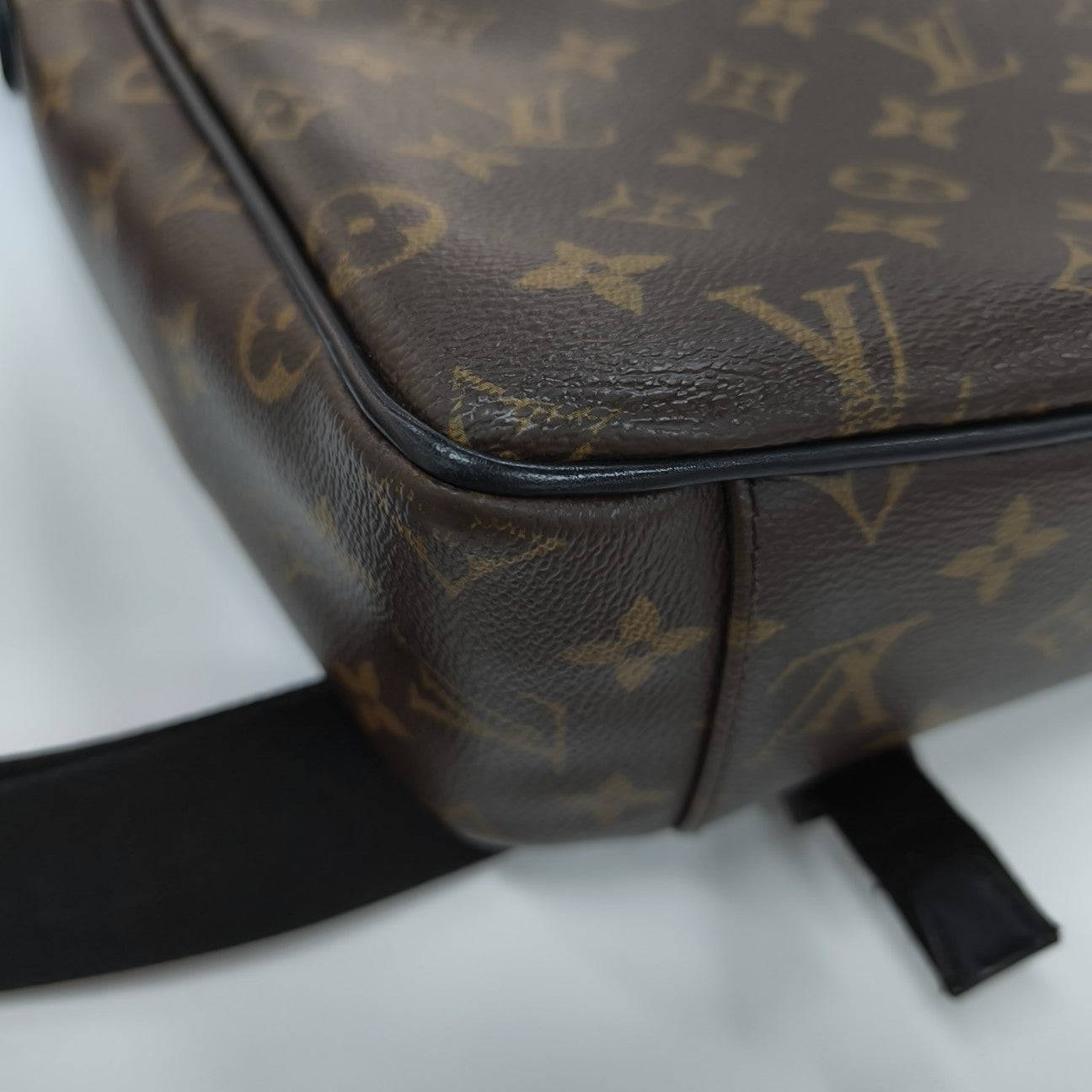 VINTAGE BEAUBOURG Monogram Coated Canvas Brown