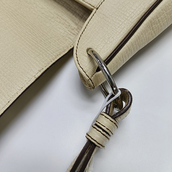 Calfskin Shoulder Bag Beige