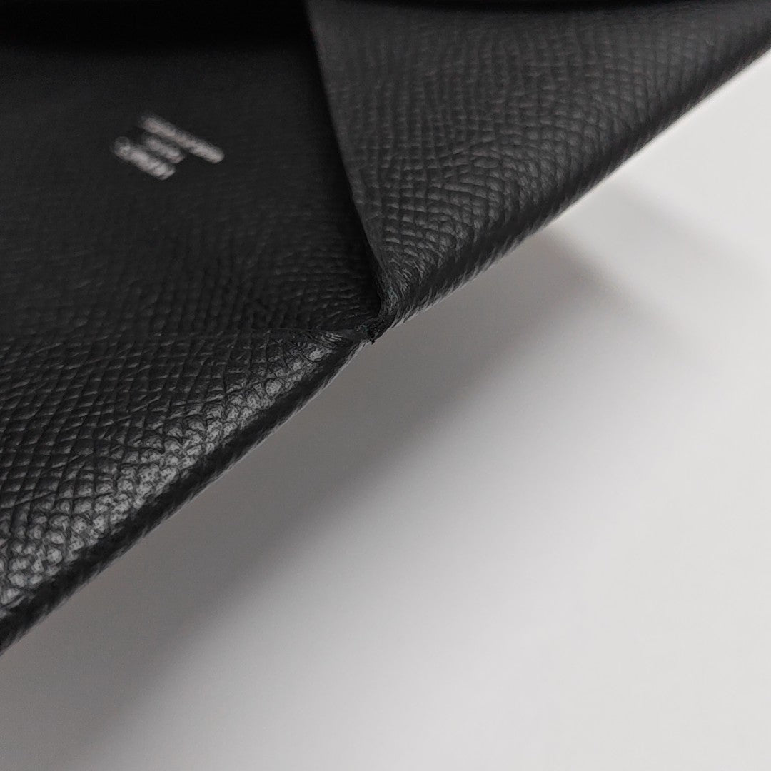 Calvi Epsom Black Card Holder