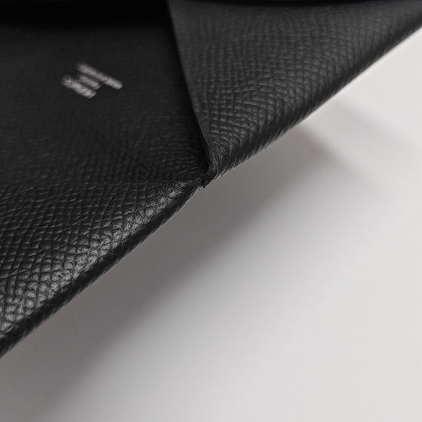 Calvi Epsom Black Card Holder