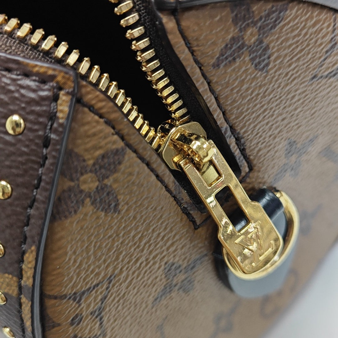 SPEEDY TRUNK 20 Monogram Coated Canvas Brown