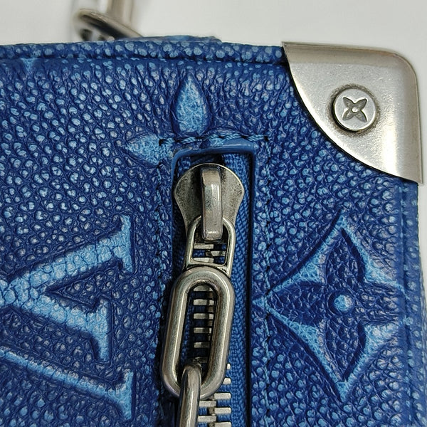 SOFT TRUNK Mini Monogram Calfskin Blue