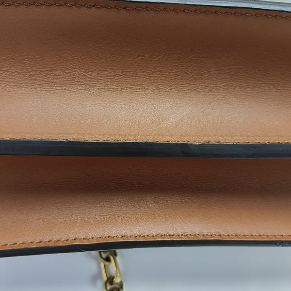 DAUPHINE MM Monogram Coated Canvas Brown