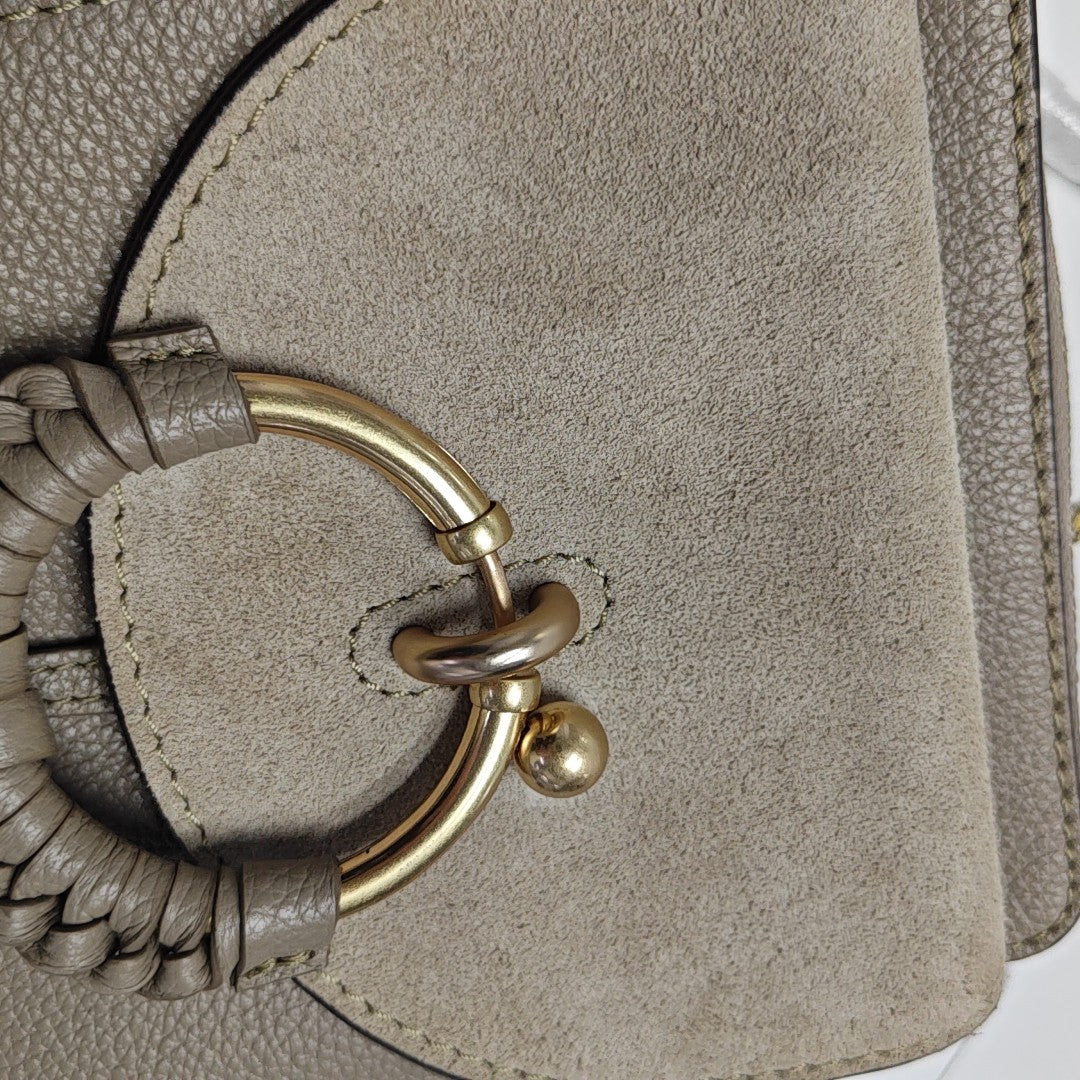 Joan Small Calfskin Gray