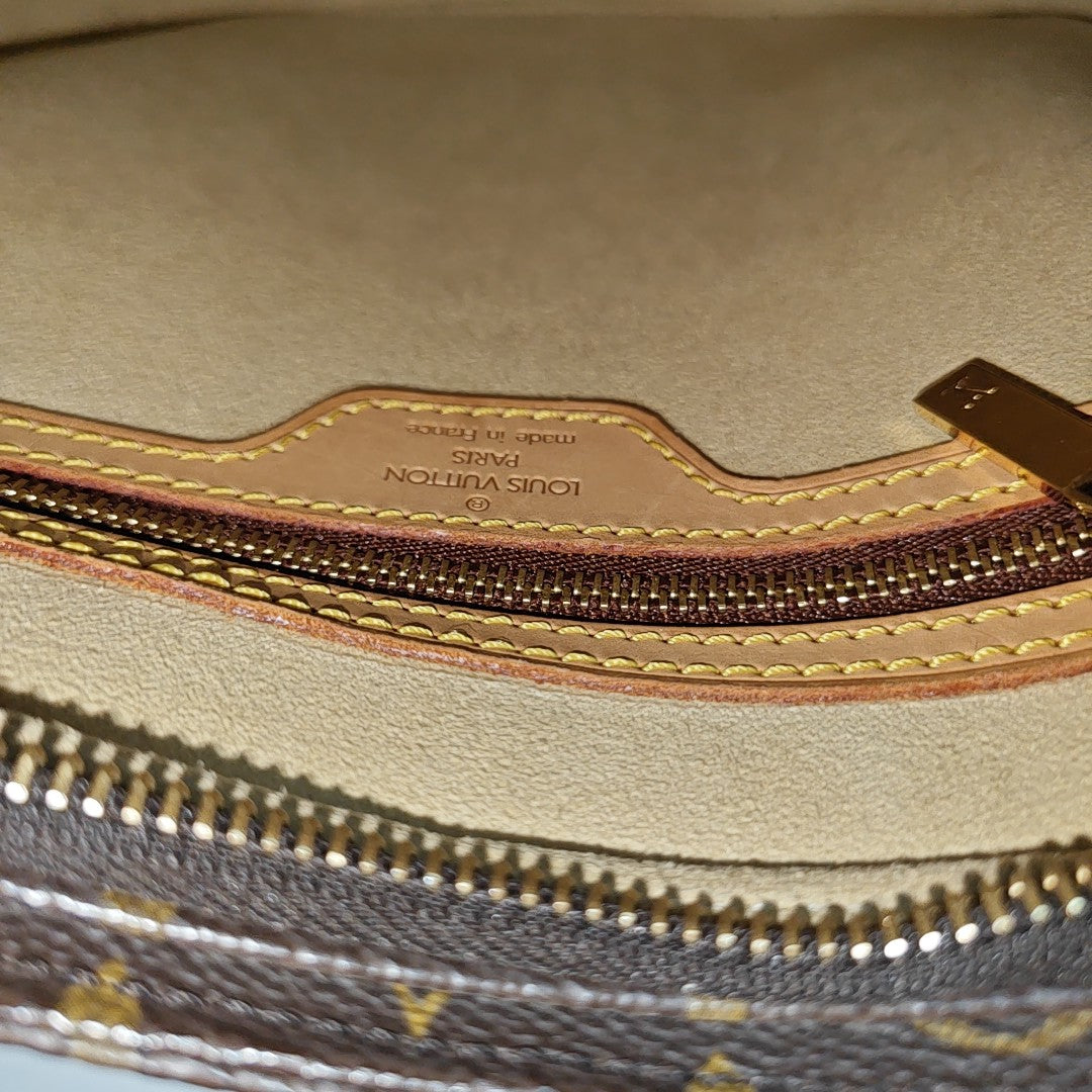 LOOPING MM Monogram Coated Canvas Brown