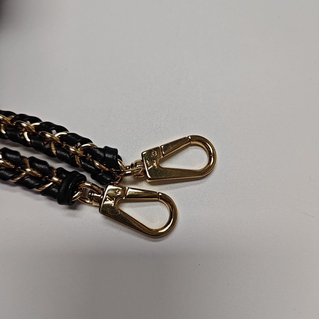 Vanity Chain Pouch Monogram Coated Canvas Brown