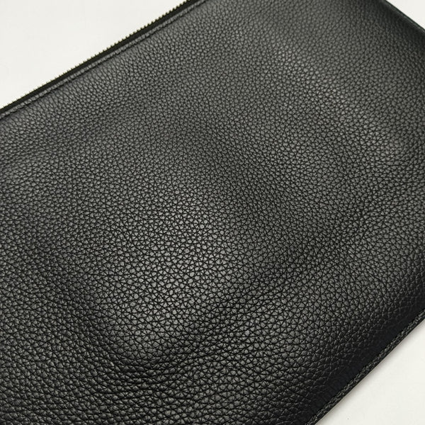 Calfskin Clutch Black