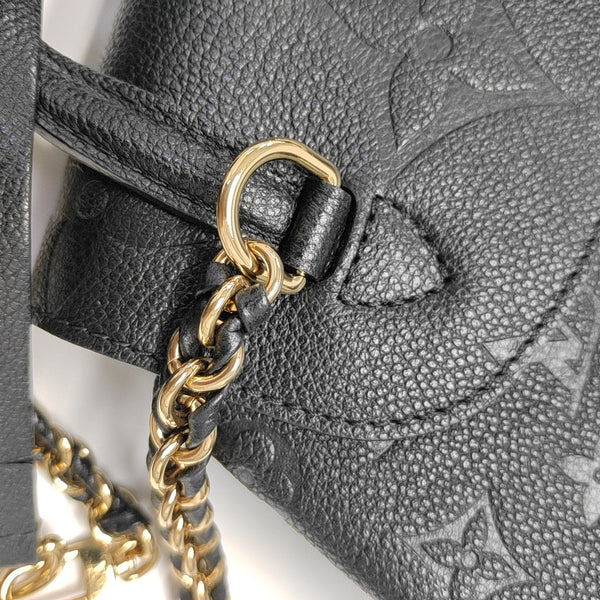 BACKUP Monogram Calfskin Black