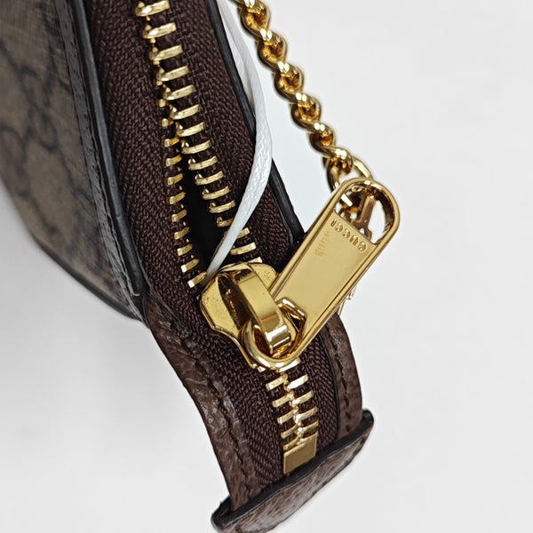 Ophidia Mini Monogram Lona Revestida Beige