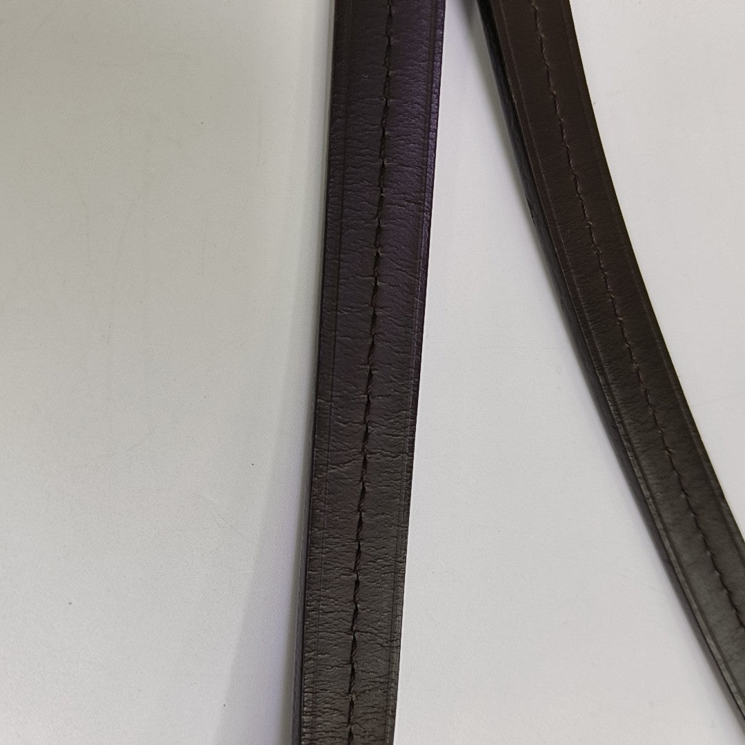 CROISETTE Damier Ebene Coated Canvas Brown