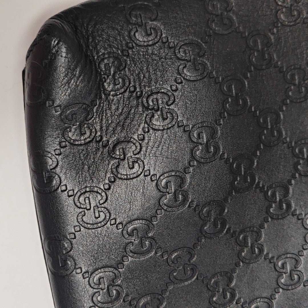 Signature Monogram Calfskin Black