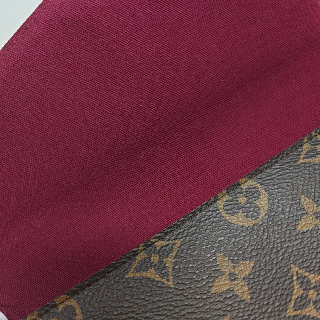 FÉLICIE Monogram Coated Canvas Brown