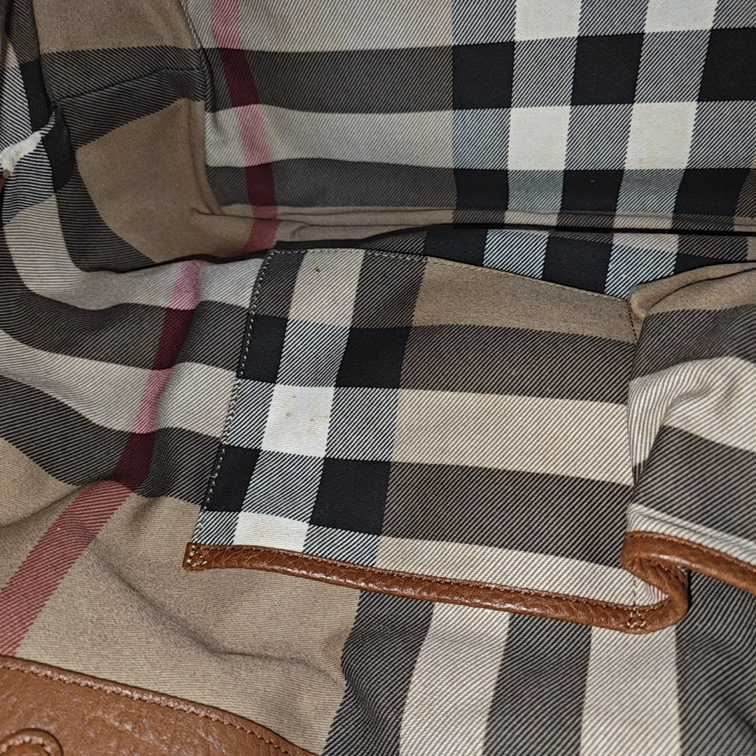 Fabric Tote Bag Medium Beige