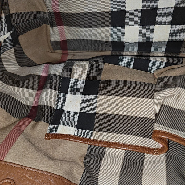 Fabric Tote Bag Medium Beige