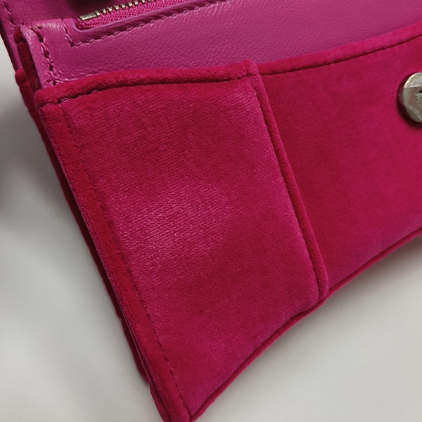 Fabric Shoulder Bag Red