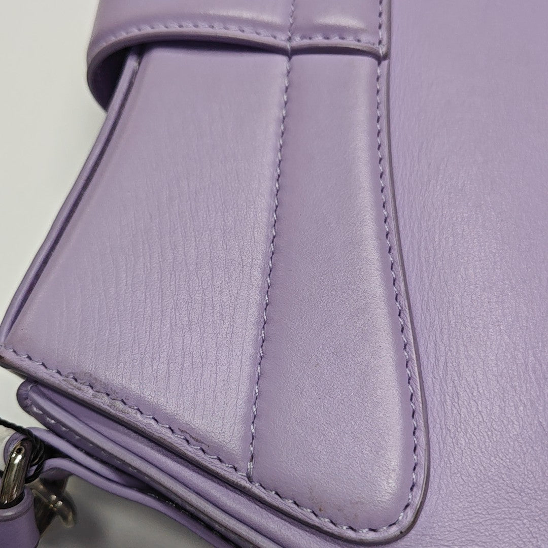 LINDSAY Small Calfskin Purple