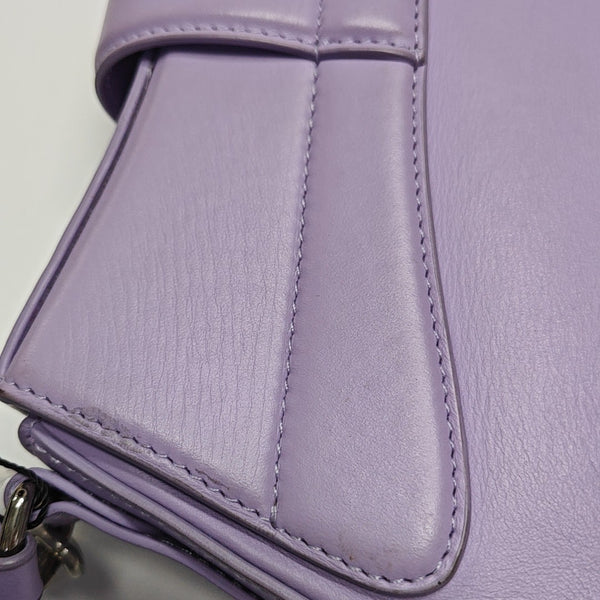 LINDSAY Small Calfskin Purple