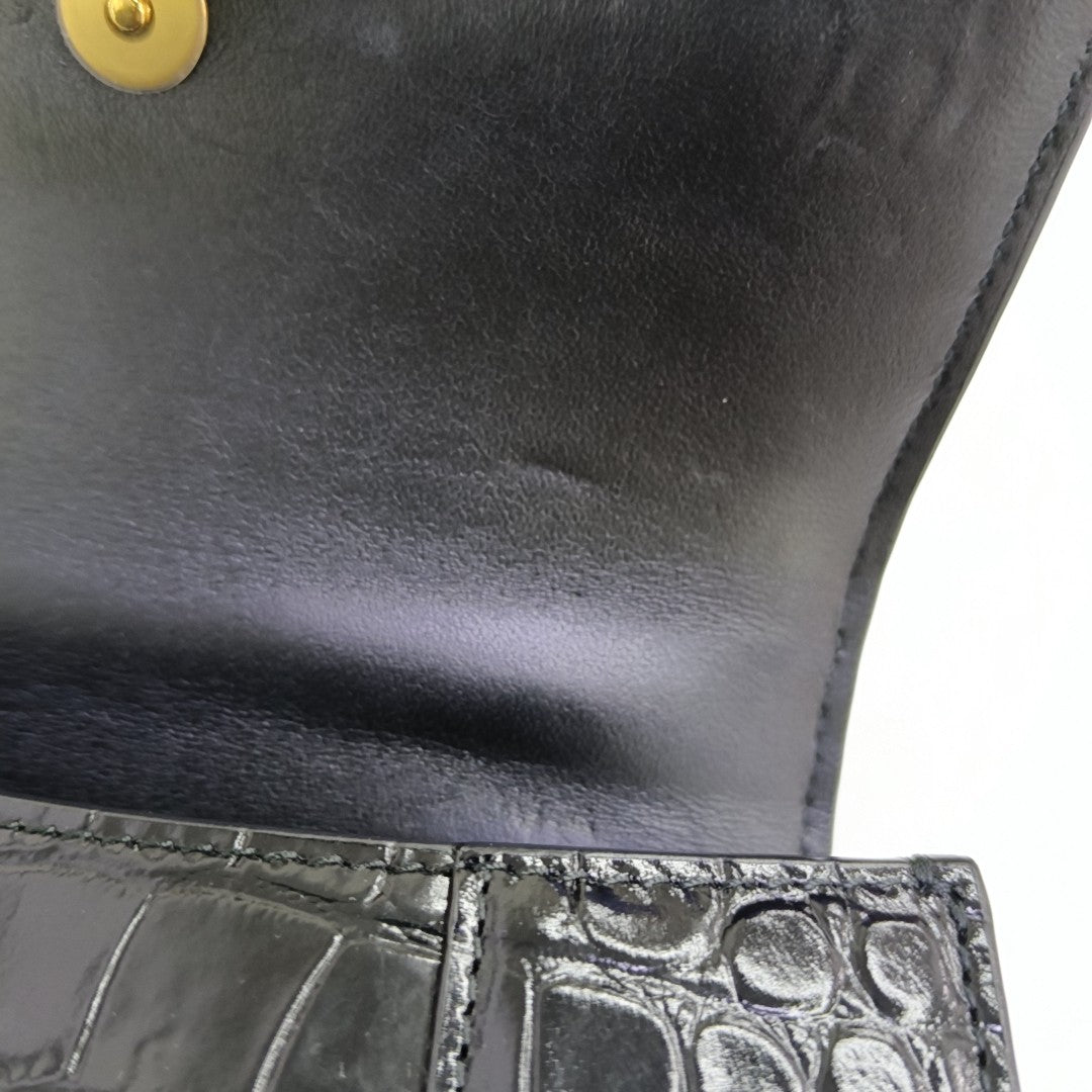Hourglass XS Calfskin Black