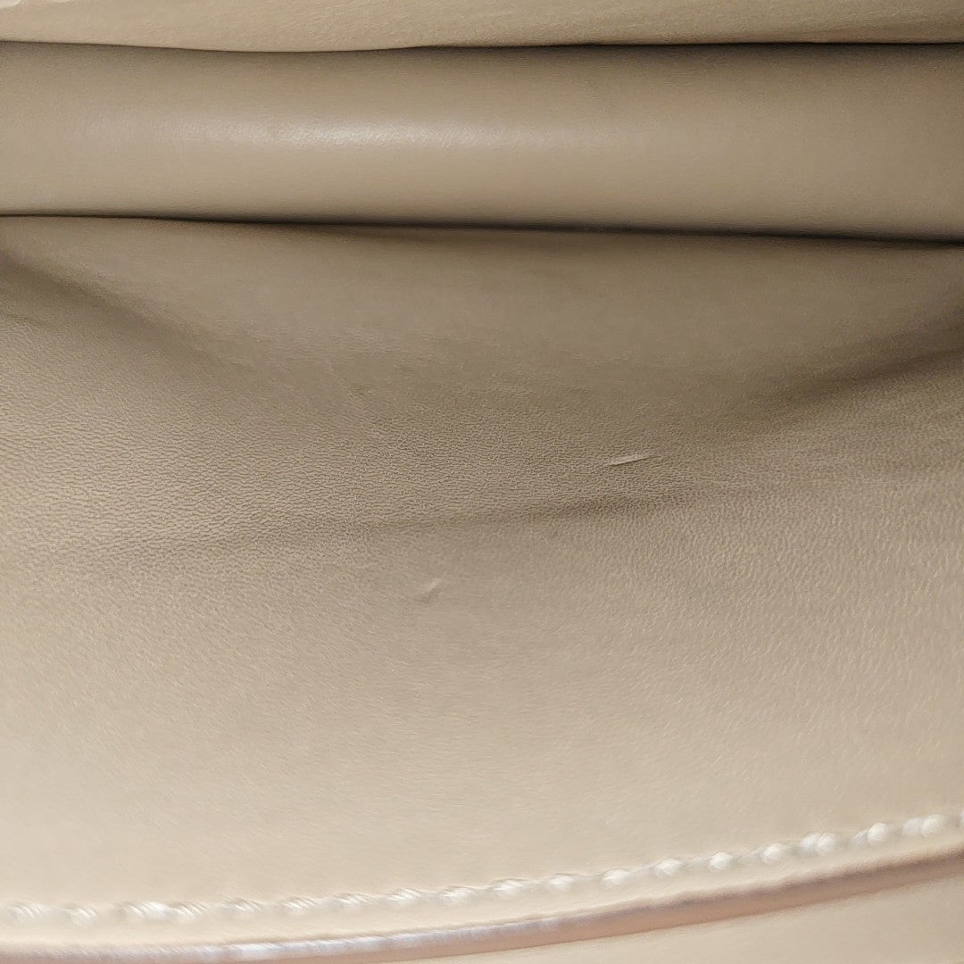 TB Small Lambskin Beige