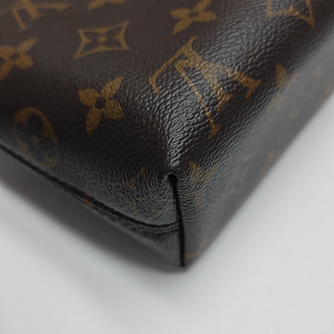 PORTE-DOCUMENTS Monogram Coated Canvas Brown