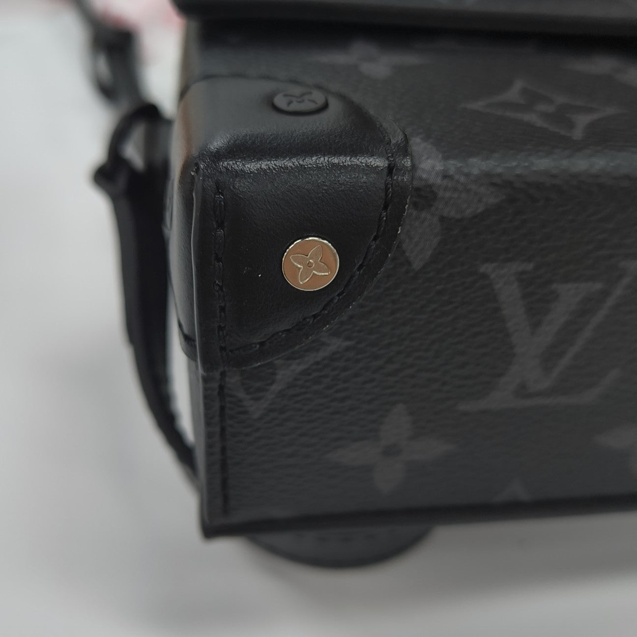 SOFT TRUNK Mini Monogram Calfskin Black
