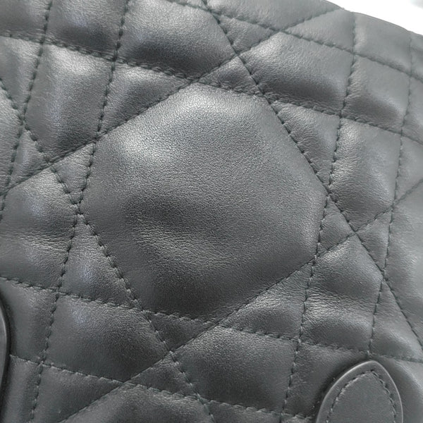 Toujours Nano Cannage Calfskin Black