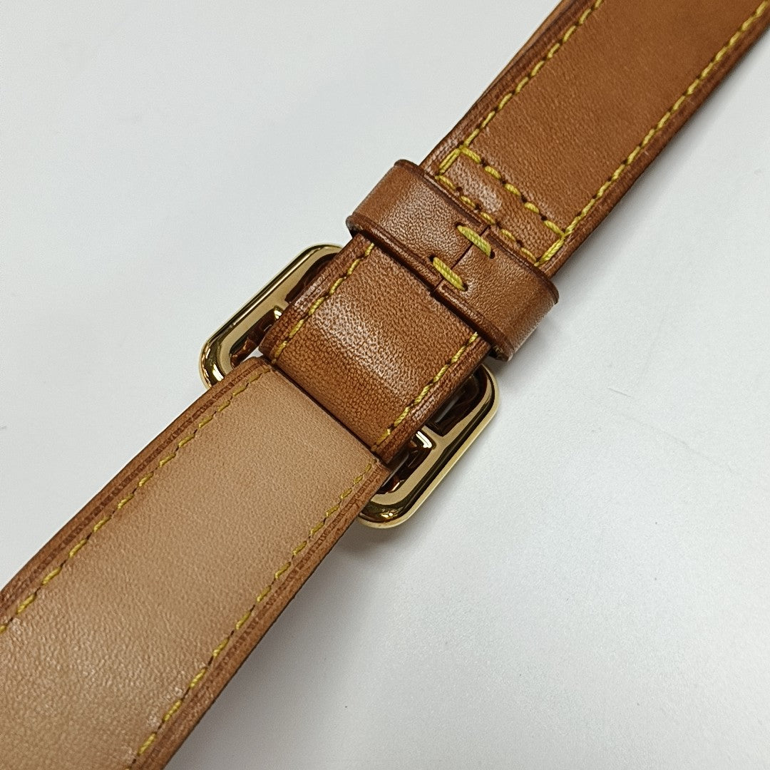 BUMBAG Monogram Coated Canvas Brown