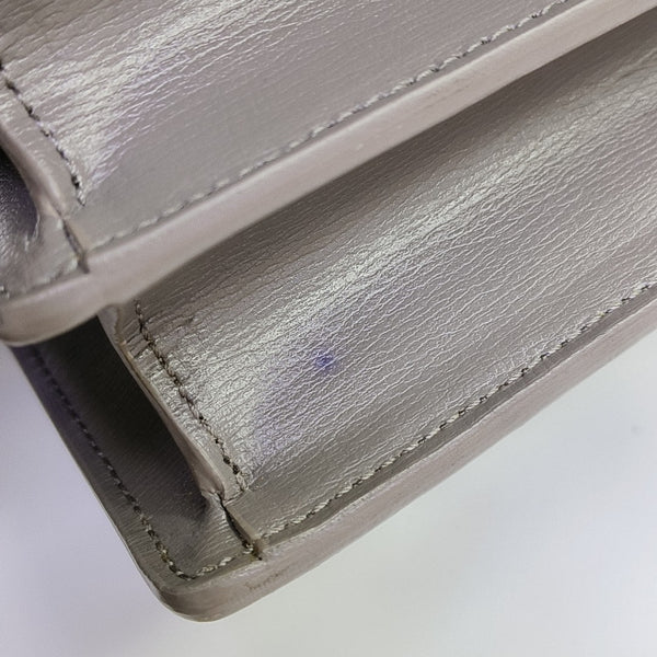 SUNSET Medium Calfskin Gray