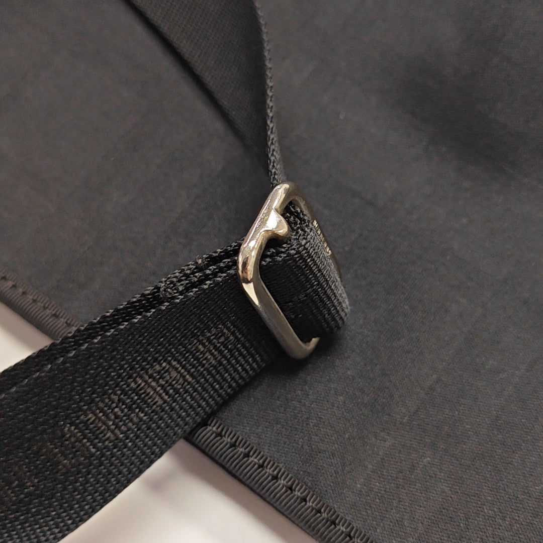 Fabric Shoulder Bag Black