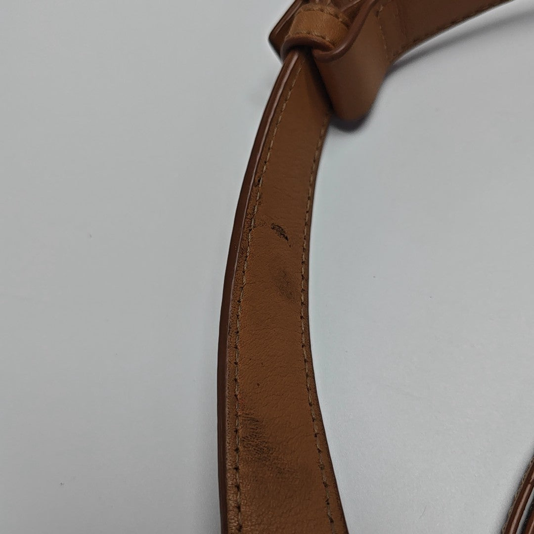 Monogram Canvas Shoulder Bag Red