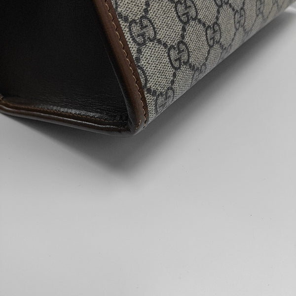 Retro Small Monogram Coated Canvas Brown