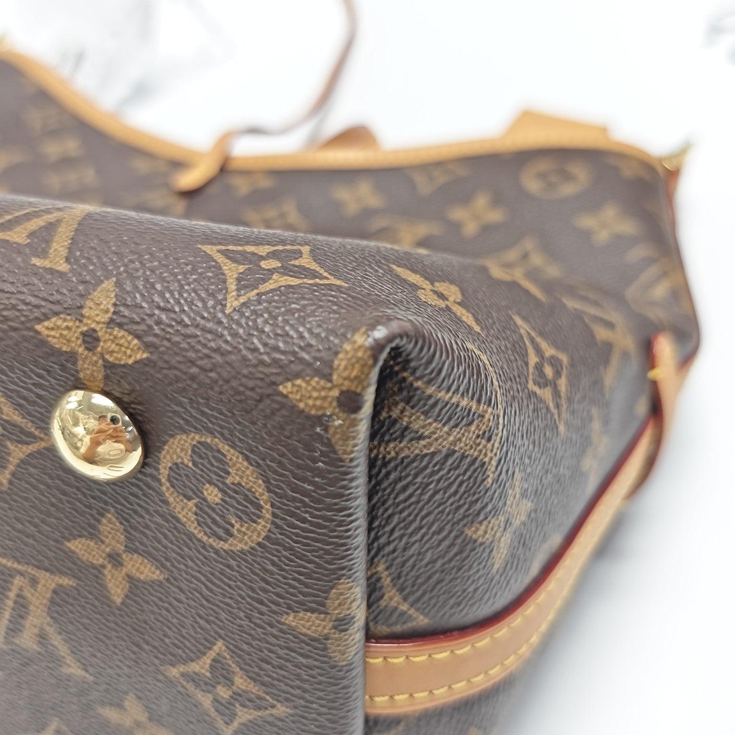 CARRYALL PM Monogram Coated Canvas Brown