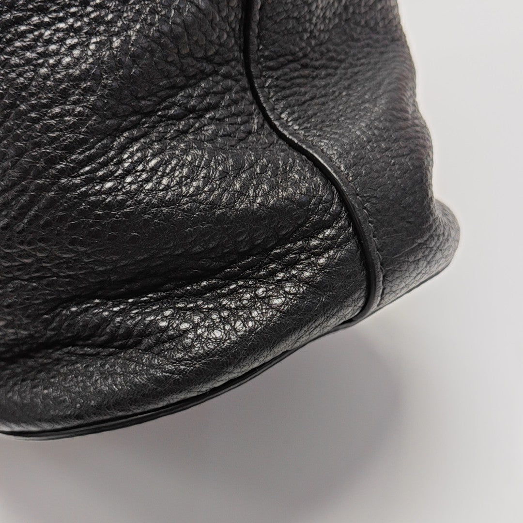 Calfskin Tote Bag Black