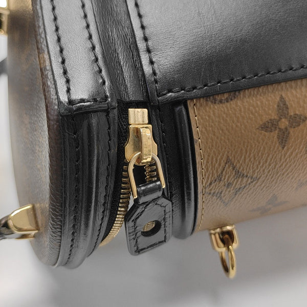 CANNES PM Monogram Coated Canvas Brown