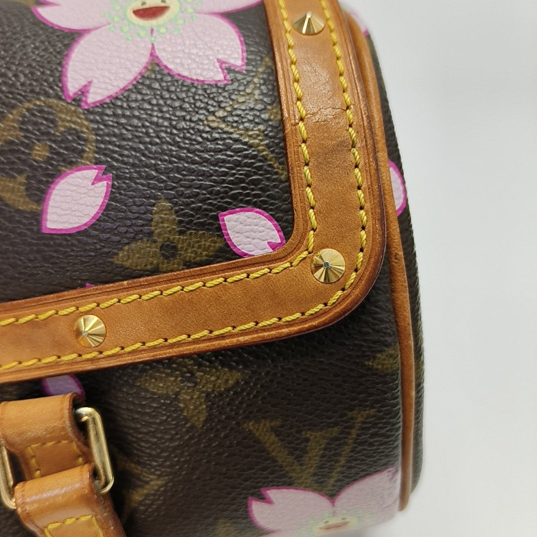 PAPILLON GM Monogram Coated Canvas Brown
