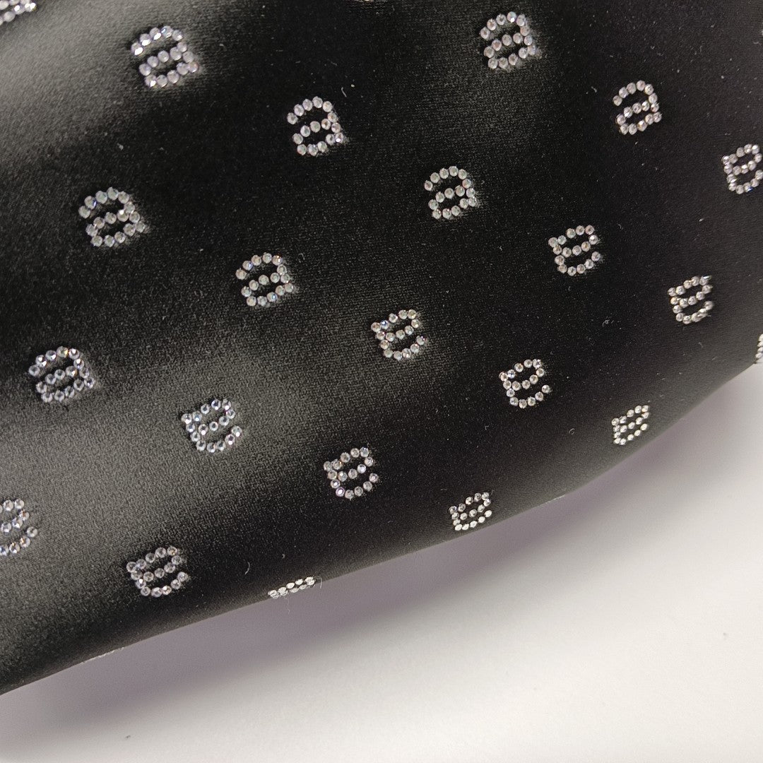 Silk Satin Black