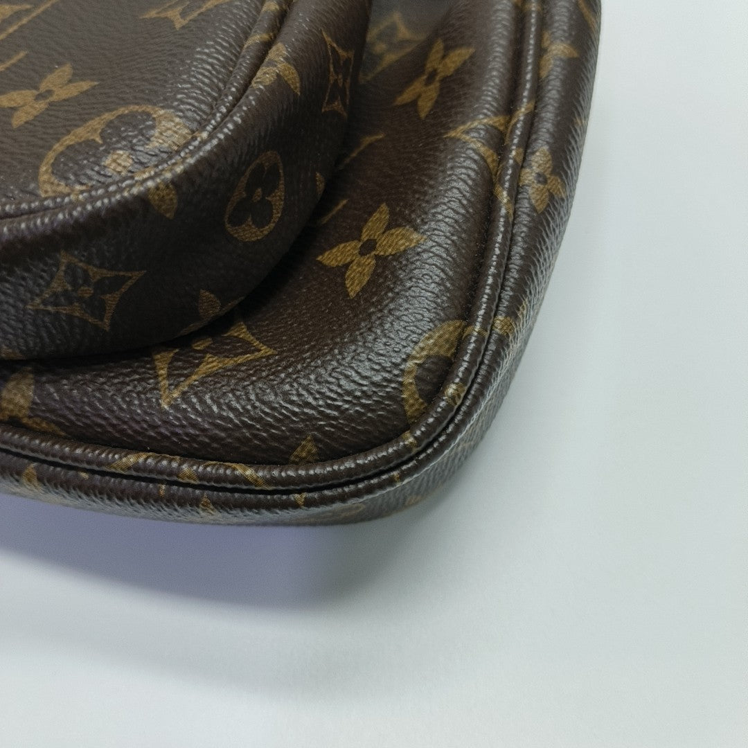 MULTI Monogram Coated Canvas Brown
