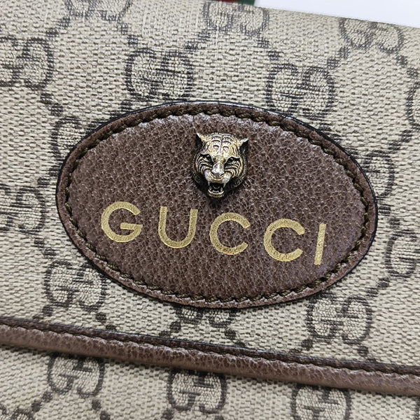 Neo Vintage Monogram Coated Canvas Beige