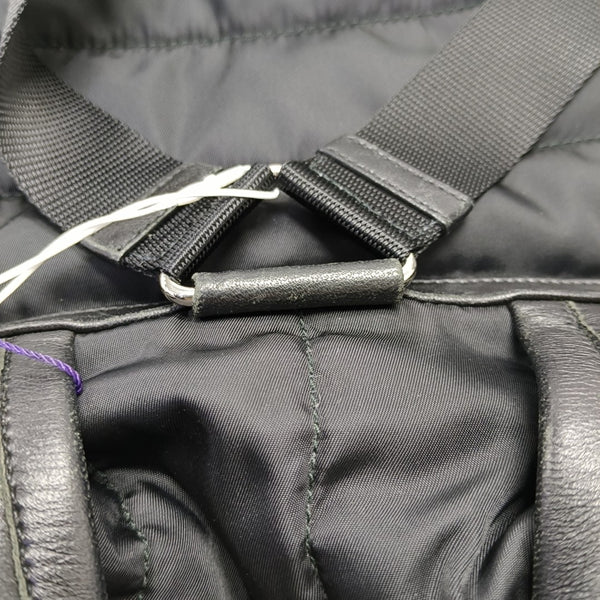Nylon Backpack Black
